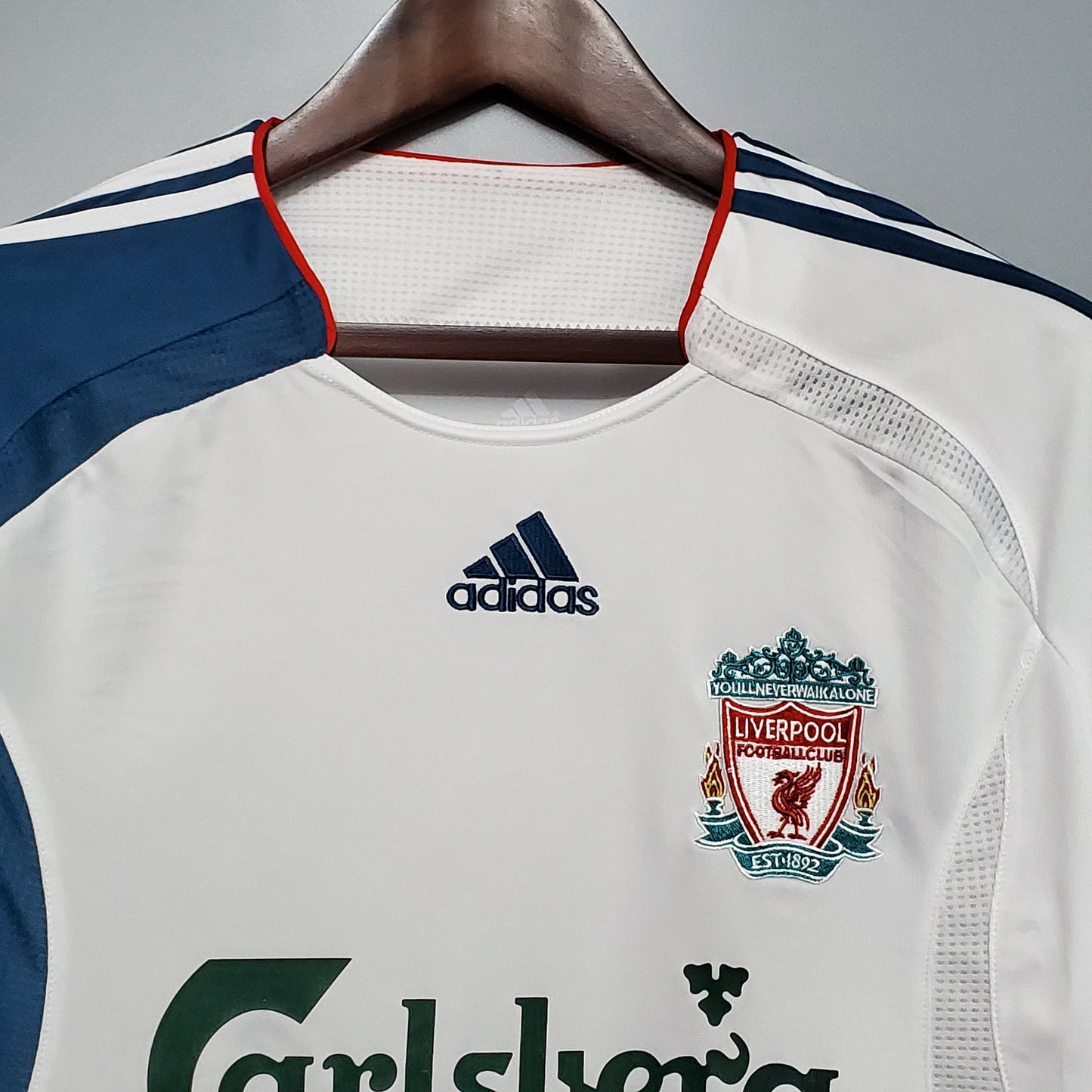 LIVERPOOL II 06/07 MASCULINA (RETRÔ) MANGA LONGA