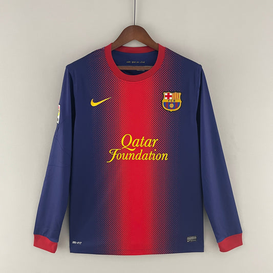 BARCELONA I 12/13 MASCULINA (RETRÔ) MANGA LONGA