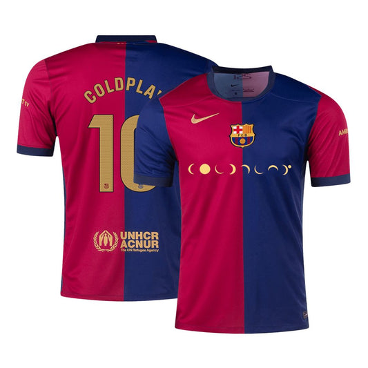 BARCELONA X COLDPLAY UNIFORME TITULAR 2024/25 EDIÇÃO ESPECIAL