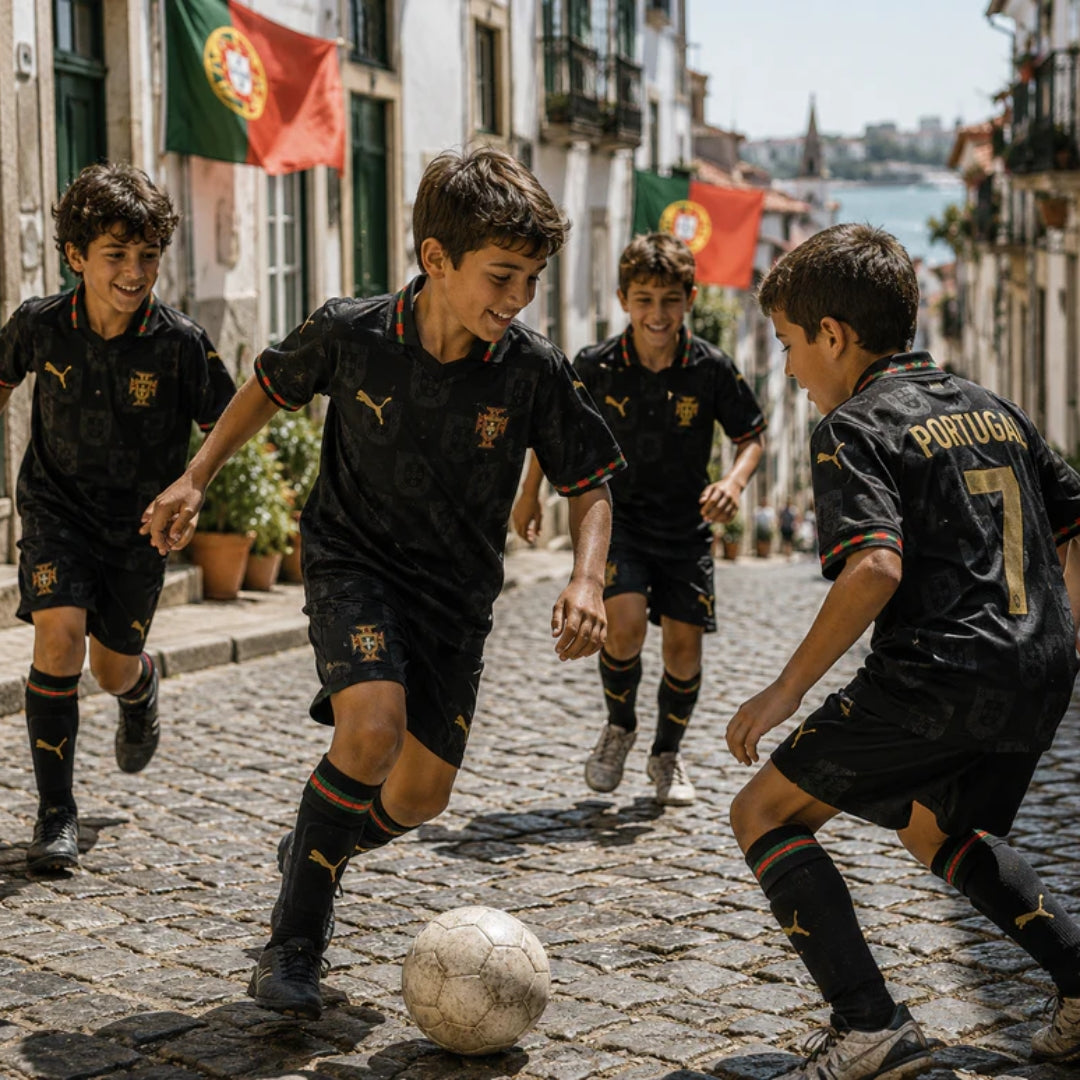 PORTUGAL EUSEBIO 2026 WORLD CUP CONJUNTO INFANTIL