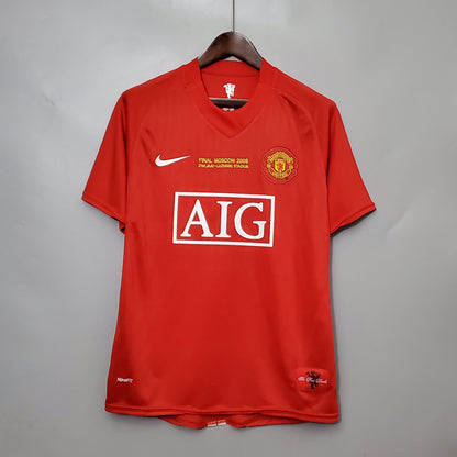 MANCHESTER UNITED I 07/08 MASCULINO (RETRÔ)