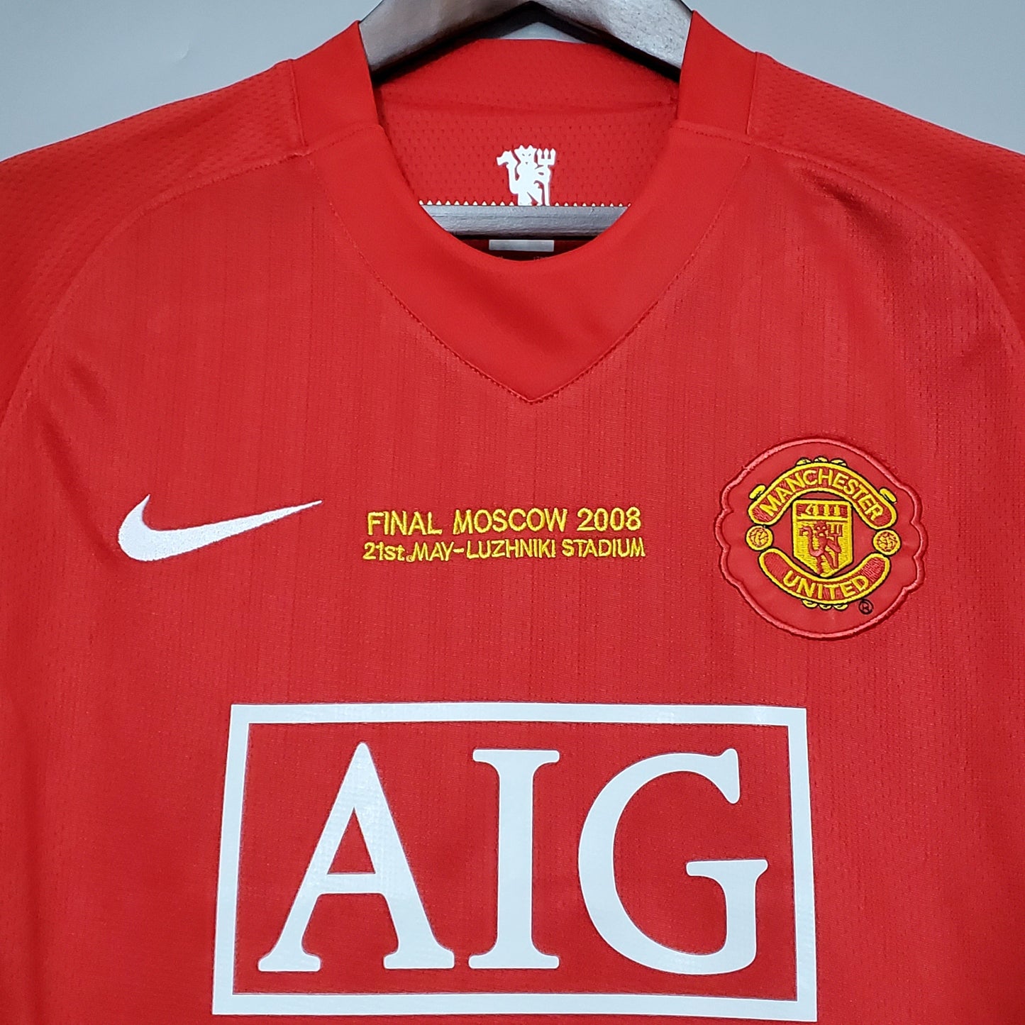 MANCHESTER UNITED I 07/08 MASCULINO (RETRÔ)