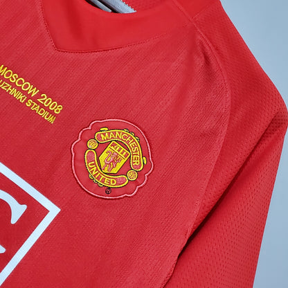 MANCHESTER UNITED I 07/08 MASCULINO (RETRÔ)
