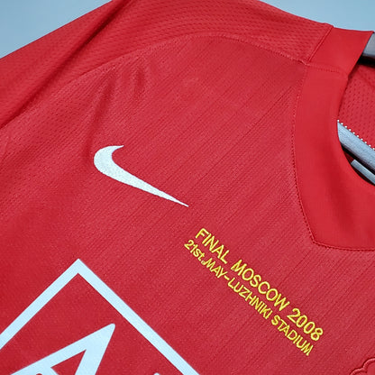 MANCHESTER UNITED I 07/08 MASCULINO (RETRÔ)