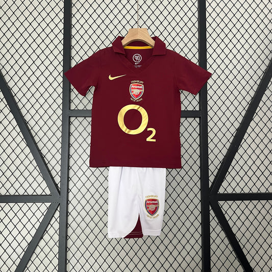 ARSENAL I 05/06 CONJUNTO INFANTIL (RETRÔ)