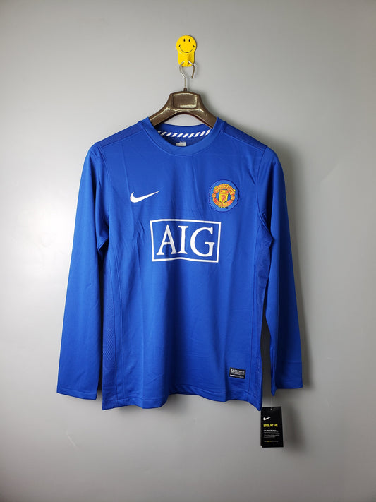 MANCHESTER UNITED I 07/08 MASCULINA (RETRÔ) MANGA LONGA