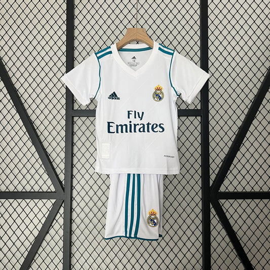 REAL MADRID I 17/18 CONJUNTO INFANTIL (RETRÔ)