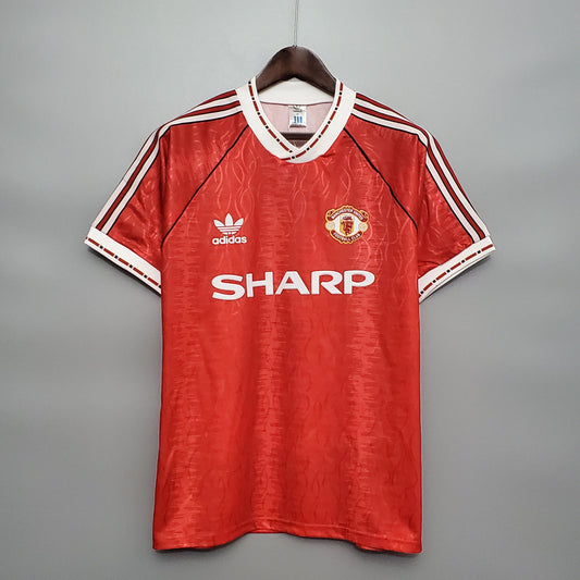 MANCHESTER UNITED I 90/92 MASCULINA (RETRÔ)