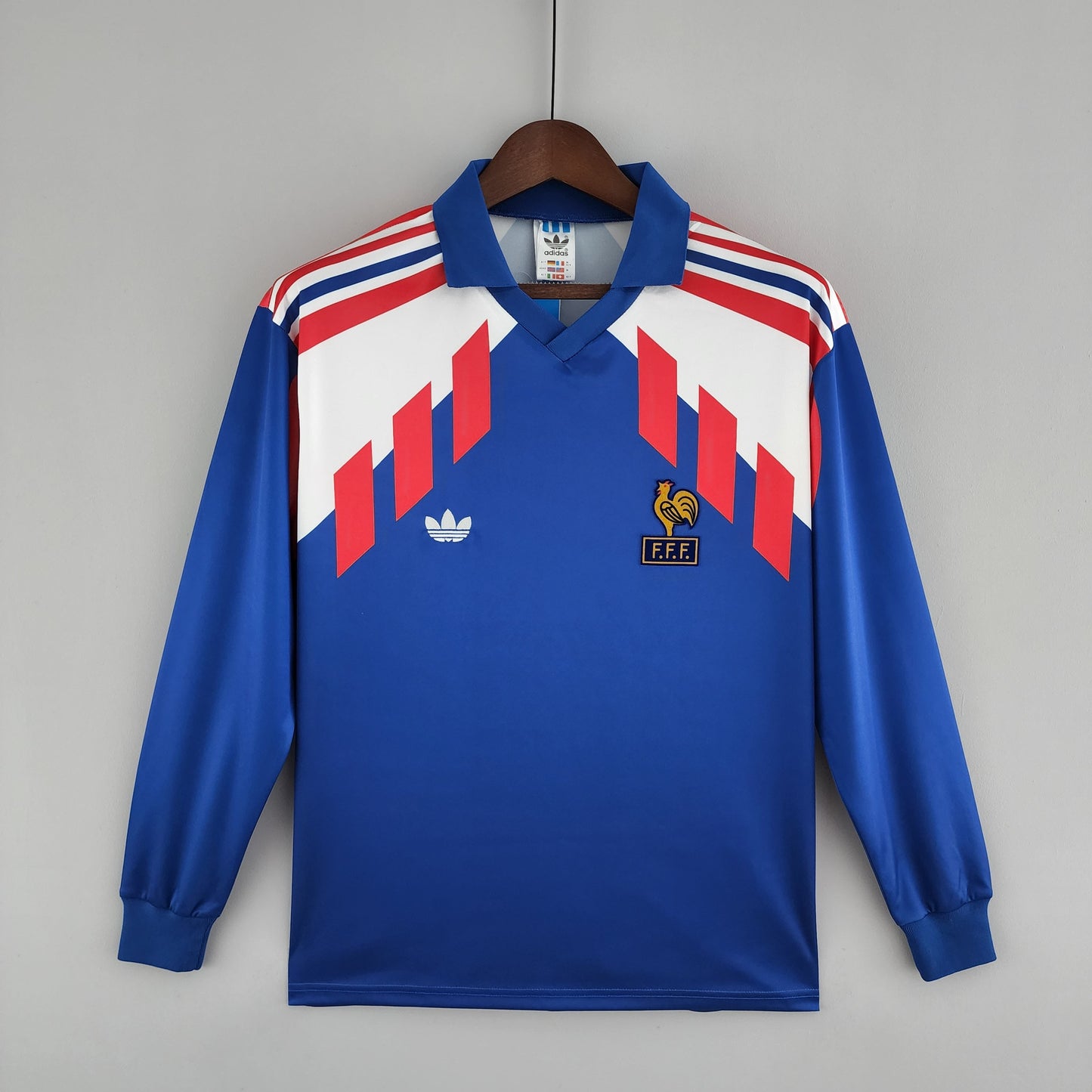 FRANÇA I 88/89 MASCULINO (RETRO) MANGA LONGA