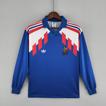 FRANÇA I 88/89 MASCULINO (RETRO) MANGA LONGA