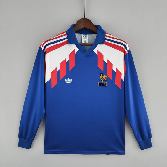 FRANÇA I 88/89 MASCULINO (RETRO) MANGA LONGA