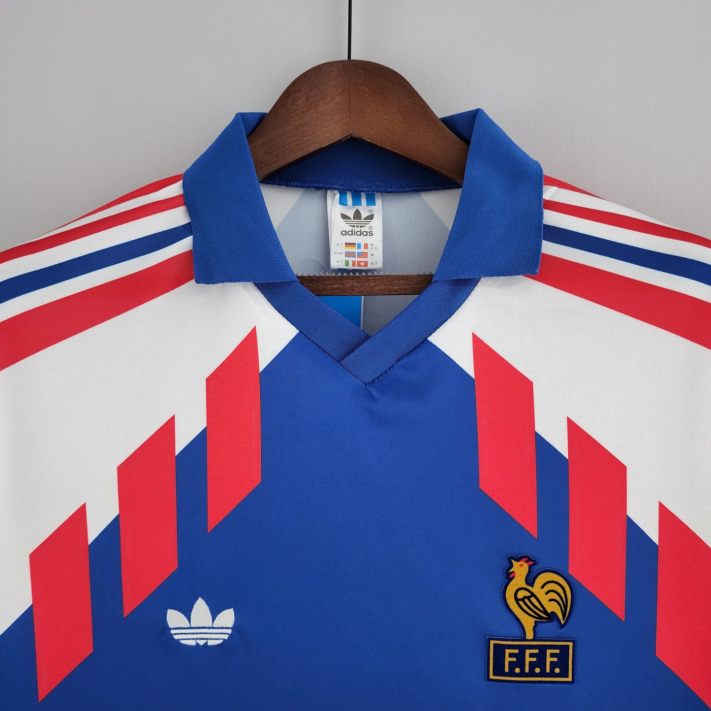 FRANÇA I 88/89 MASCULINO (RETRO) MANGA LONGA