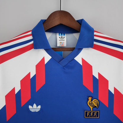FRANÇA I 88/89 MASCULINO (RETRO) MANGA LONGA