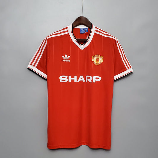 CAMISA MANCHESTER UNITED 1983 MASCULINA (RETRÔ)