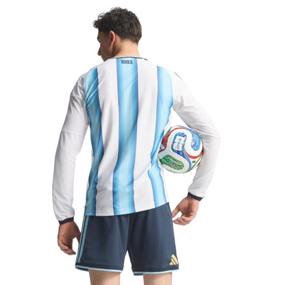 ARGENTINA PRIMEIRA COPA DO MUNDO 2026 AUTÊNTICA MANGA LONGA