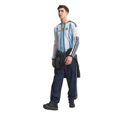 ARGENTINA PRIMEIRA COPA DO MUNDO 2026 AUTÊNTICA MANGA LONGA