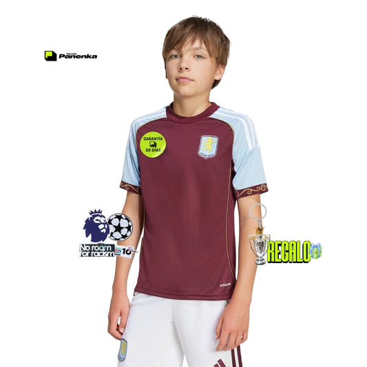 ASTON VILLA I 25/26 CONJUNTO INFANTIL