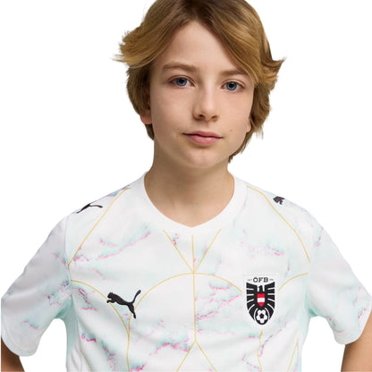 ÁUSTRIA SEGUNDA CAMISA 2026 CONJUNTO INFANTIL
