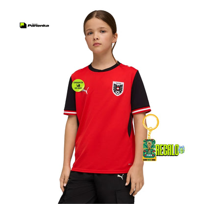 AUSTRIA PRIMERA MUNDIAL 2026 CONJUNTO INFANTIL