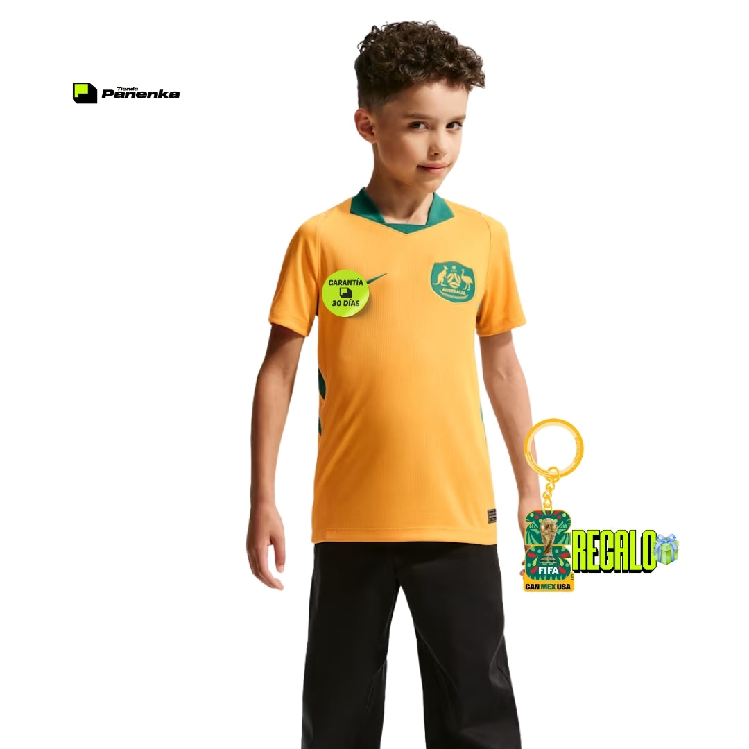 AUSTRÁLIA COPA DO MUNDO 2026 CONJUNTO INFANTIL
