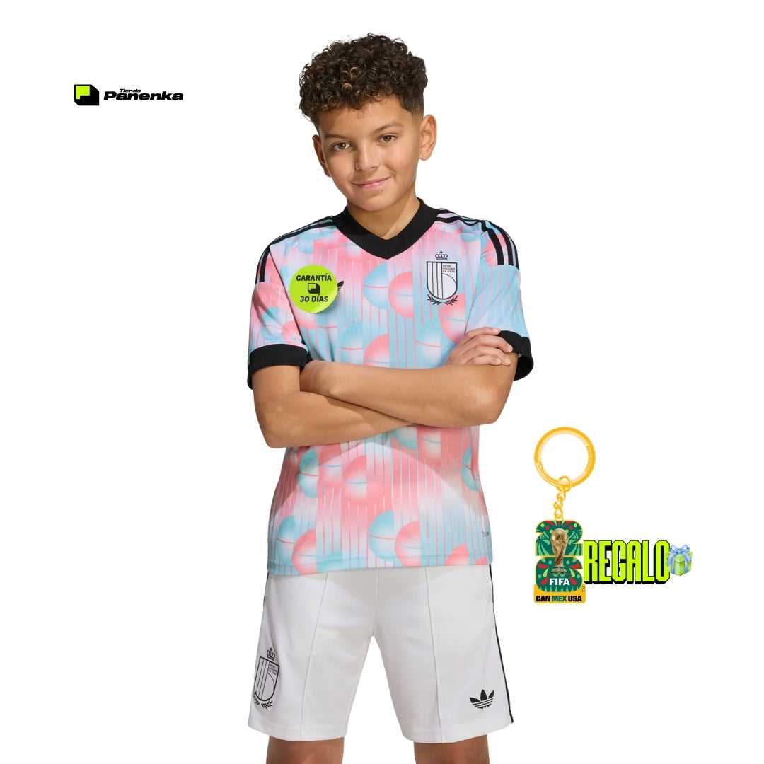 BÉLGICA COPA DO MUNDO 2026 CONJUNTO INFANTIL