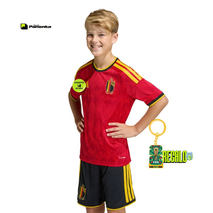 BELGICA PRIMERA MUNDIAL 2026 CONJUNTO INFANTIL
