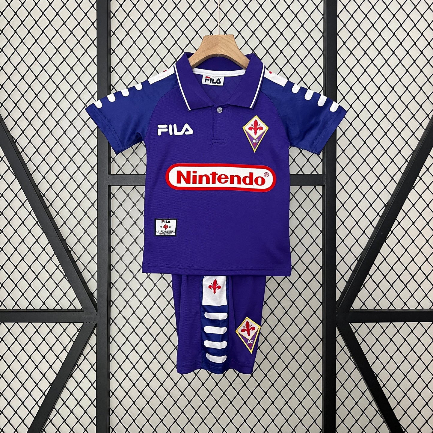 FIORENTINA I 1998 CONJUNTO INFANTIL (RETRÔ)
