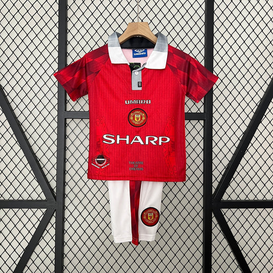 MANCHESTER UNITED I 96/97 CONJUNTO INFANTIL (RETRÔ)