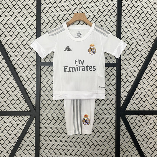 REAL MADRID I 15/16 CONJUNTO INFANTIL (RETRÔ)