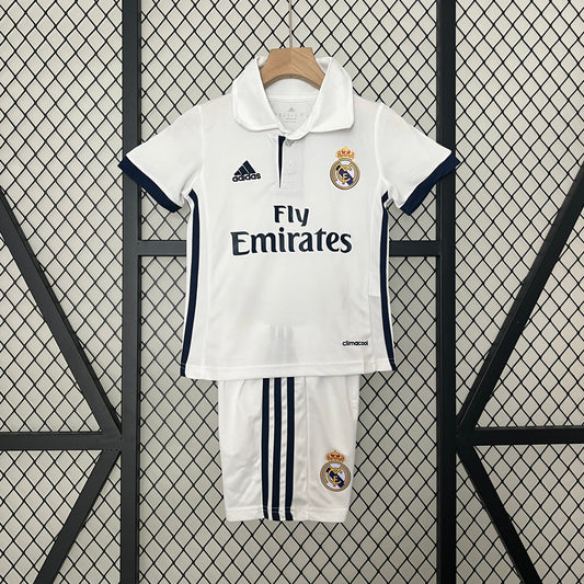 REAL MADRID I 16/17 CONJUNTO INFANTIL (RETRÔ)