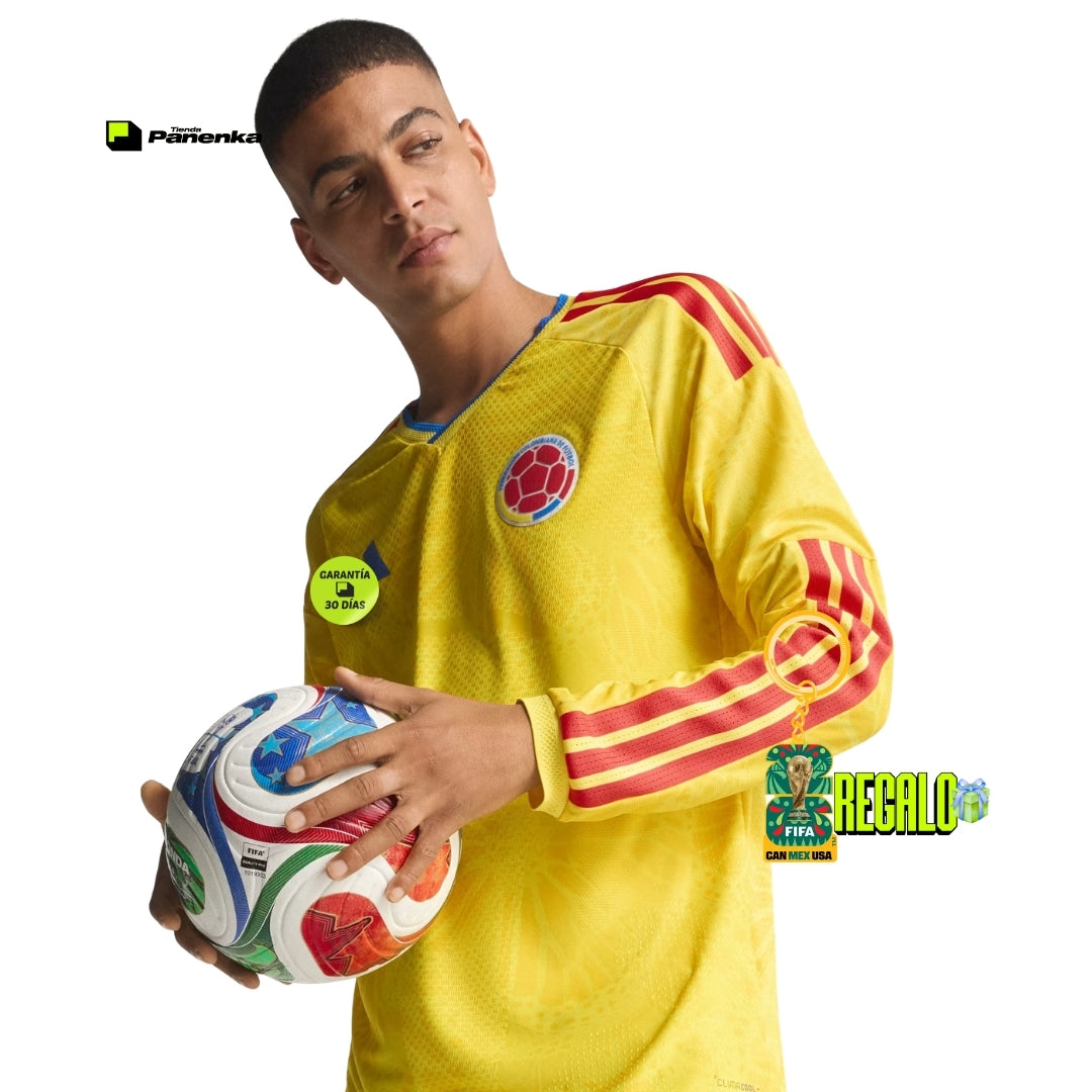 CAMISA MANGA LONGA COLÔMBIA AWAY 2026 TORCEDOR