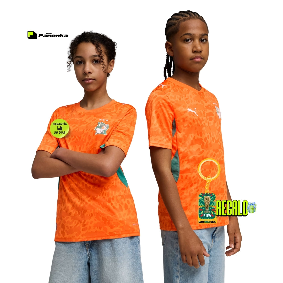 COSTA DEL MARFIL PRIMERA MUNDIAL 2026 CONJUNTO INFANTIL