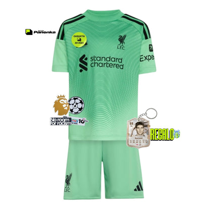 CONJUNTO INFANTIL LIVERPOOL GOLEIRO I 25/26