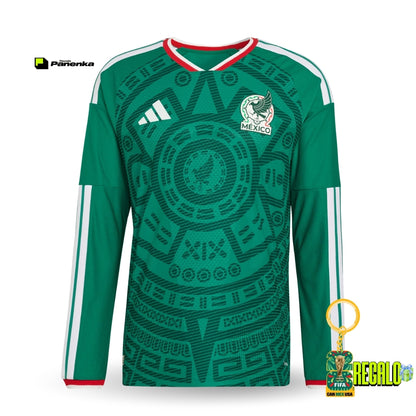 MÉXICO COPA DO MUNDO 2026 MANGA LONGA