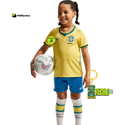 BRASIL PRIMEIRA COPA DO MUNDO 2026 CONJUNTO INFANTIL