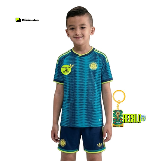 COLÔMBIA SEGUNDA MUNDIAL 2026 CONJUNTO INFANTIL