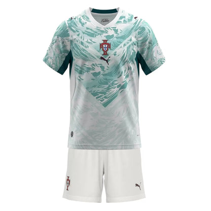 KIT INFANTIL SELEÇÃO PORTUGUESA ALTERNATIVO COPA DO MUNDO 2026