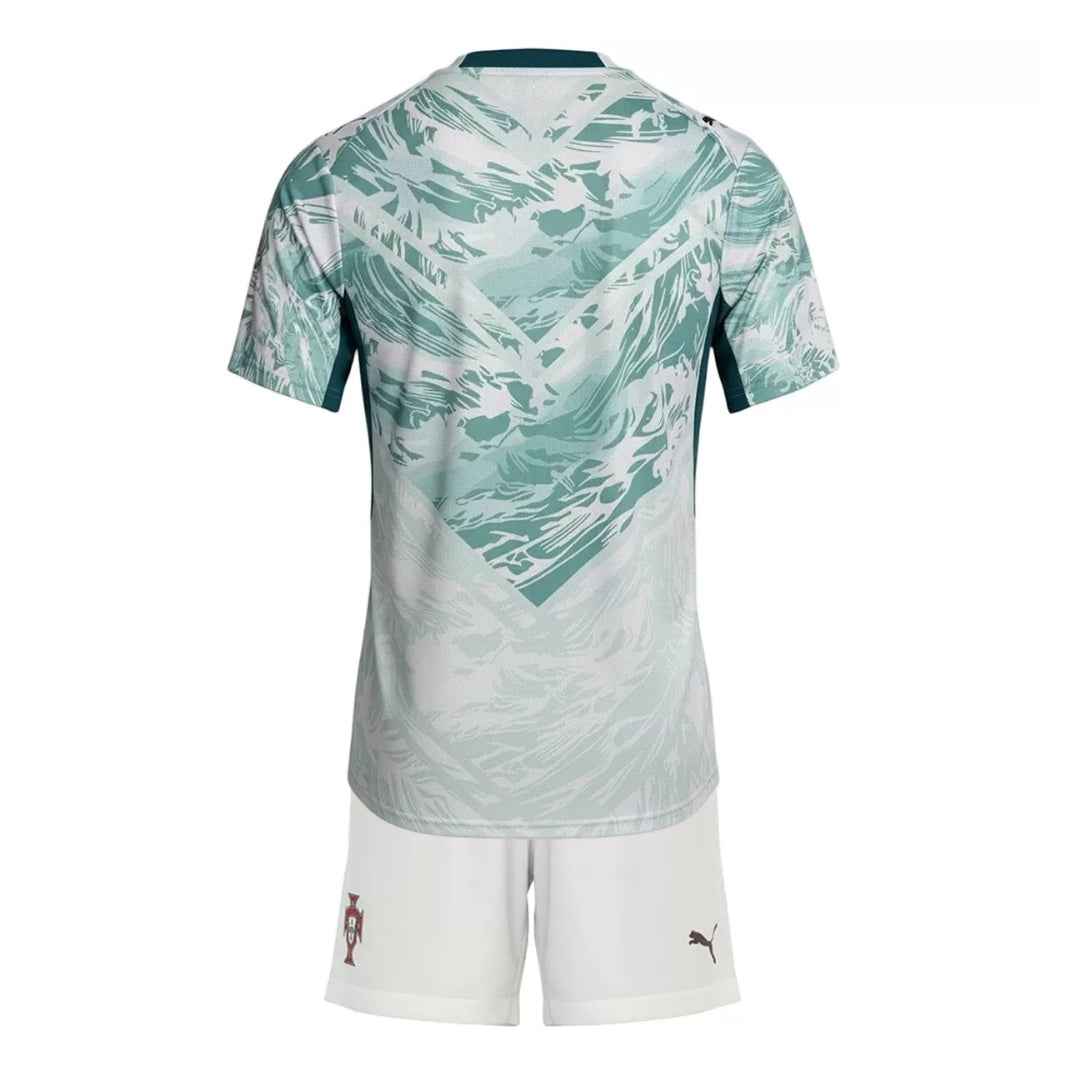 KIT INFANTIL SELEÇÃO PORTUGUESA ALTERNATIVO COPA DO MUNDO 2026