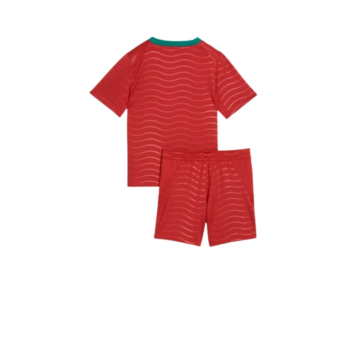 KIT INFANTIL SELEÇÃO PORTUGAL PRINCIPAL COPA DO MUNDO 2026