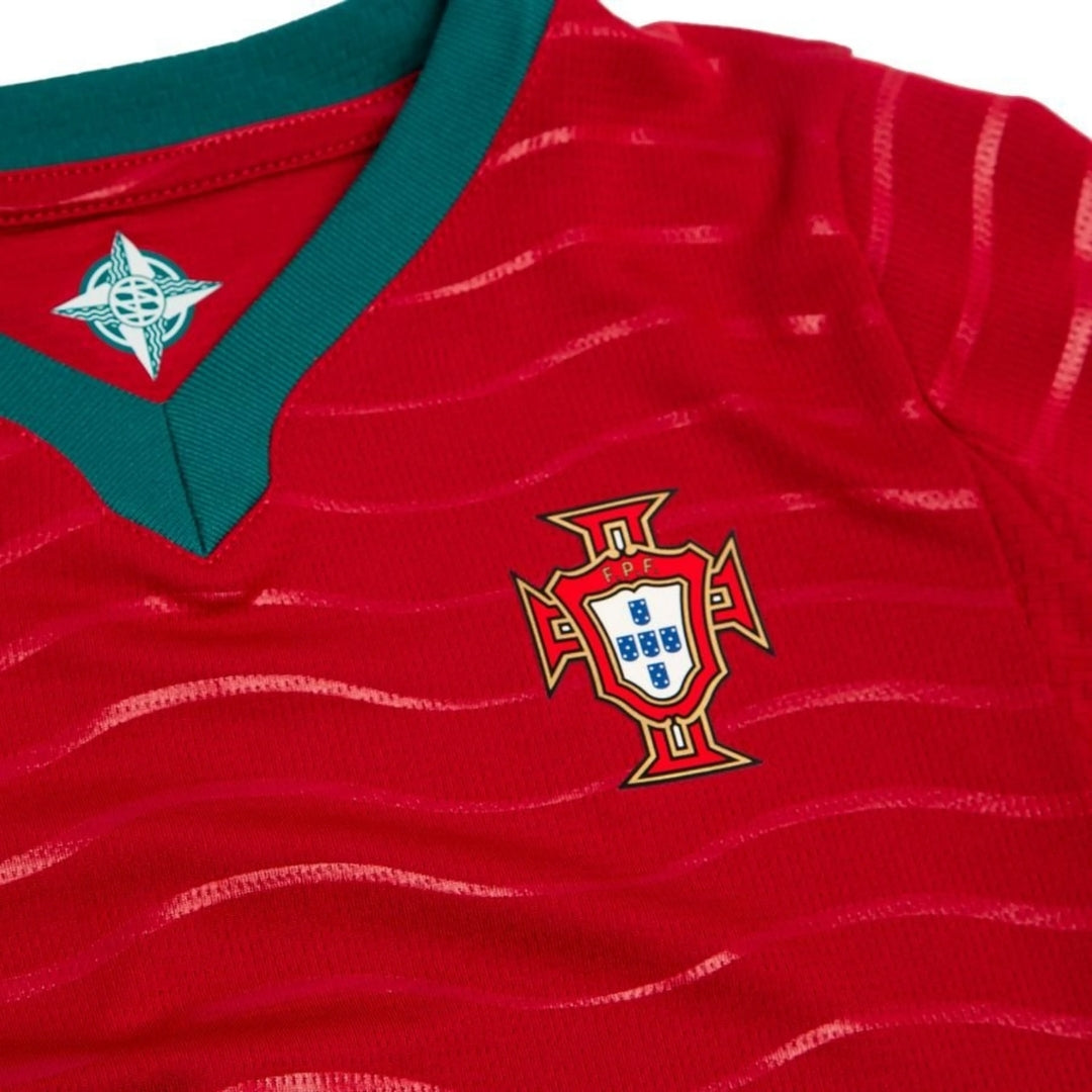 KIT INFANTIL SELEÇÃO PORTUGAL PRINCIPAL COPA DO MUNDO 2026