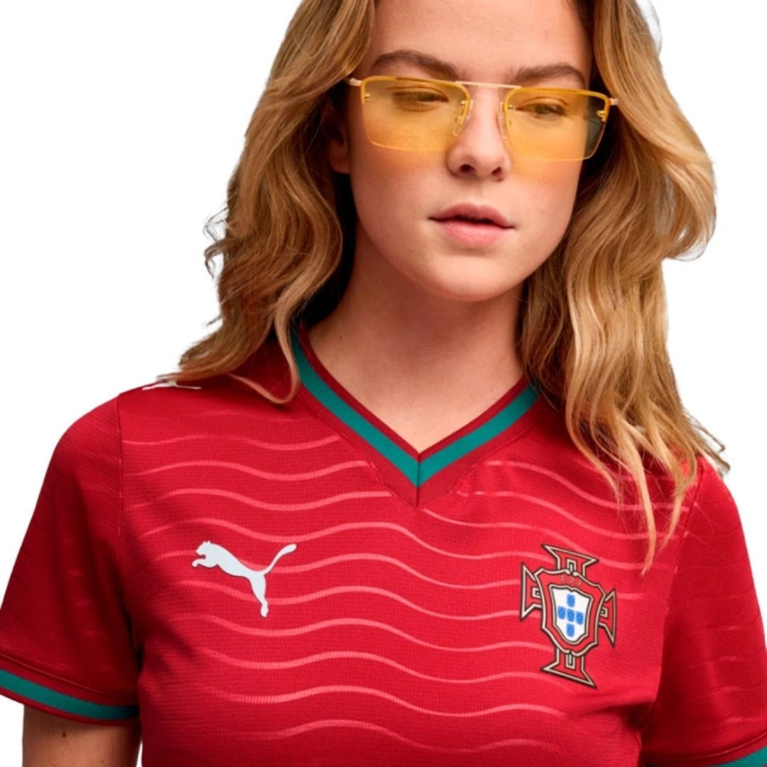 CAMISA SELEÇÃO PORTUGAL PRINCIPAL COPA DO MUNDO 2026 FEMININA