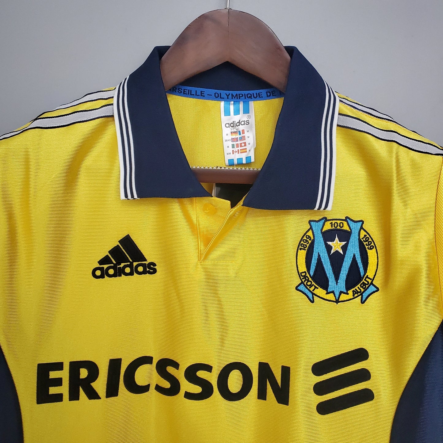 OLYMPIQUE MARSEILLE 98/99 MASCULINA (RETRÔ)