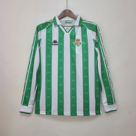 REAL BETIS I 95/97 MASCULINA (RETRÔ) MANGA LONGA