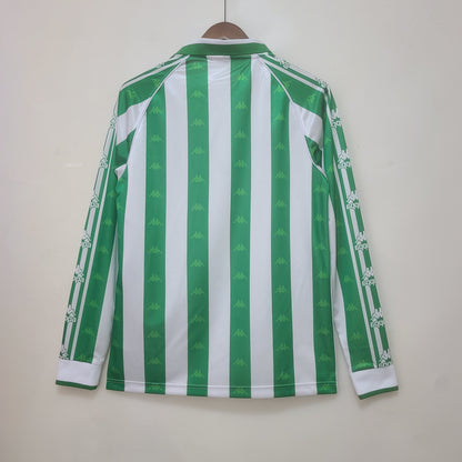 REAL BETIS I 95/97 MASCULINA (RETRÔ) MANGA LONGA