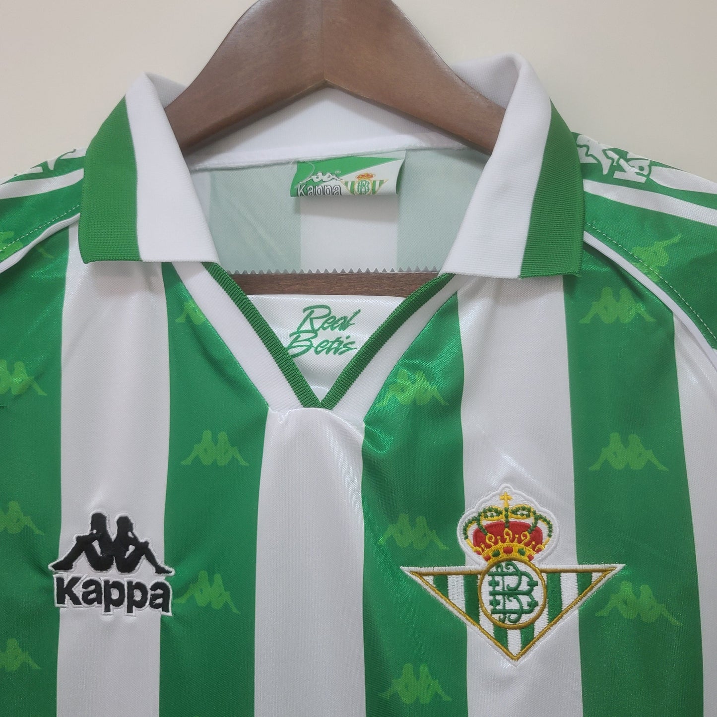 REAL BETIS I 95/97 MASCULINA (RETRÔ) MANGA LONGA