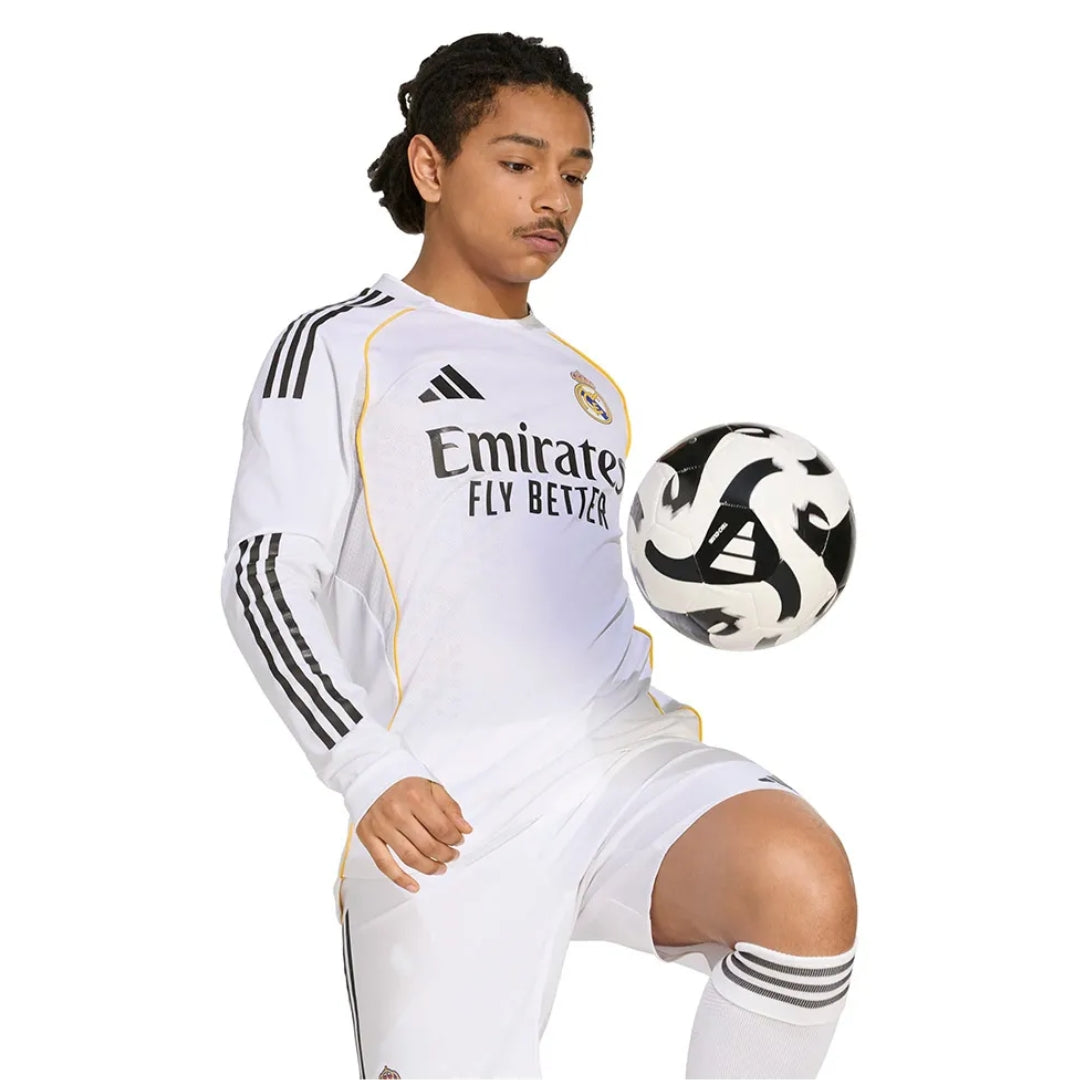 REAL MADRID I 25/26 MASCULINA (VERSÃO JOGADOR) MANGA LONGA