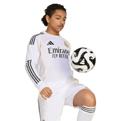 REAL MADRID I 25/26 MASCULINA (VERSÃO JOGADOR) MANGA LONGA