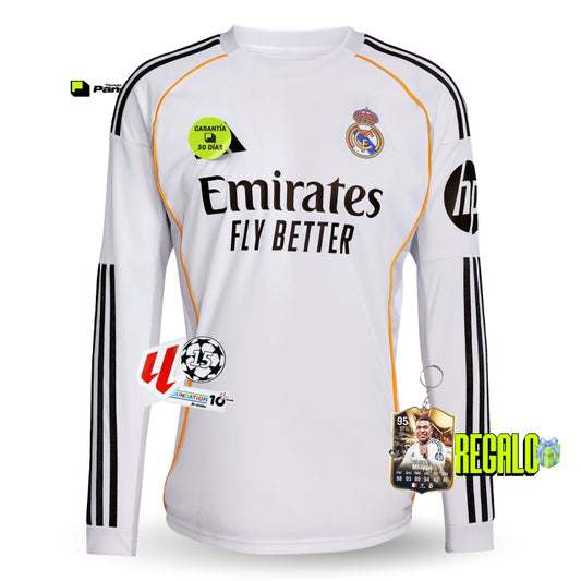 REAL MADRID I 25/26 MASCULINO MANGA LONGA