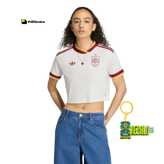 ESPAÑA II 2026 WORLD CUP CROP TOP MUJER