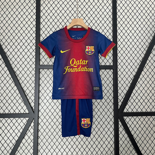 BARCELONA I 12/13 CONJUNTO INFANTIL (RETRÔ)